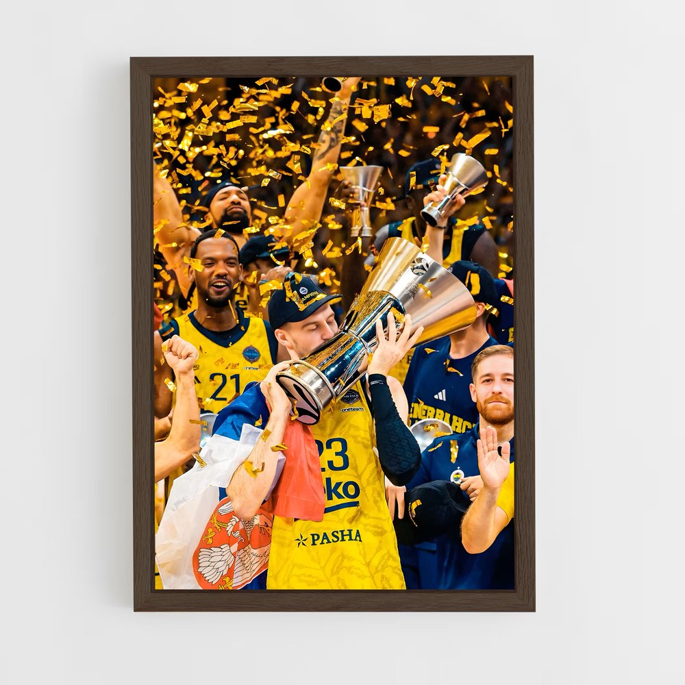 Poster Les Aigles Dorés – affiche Basketball (vue 5)